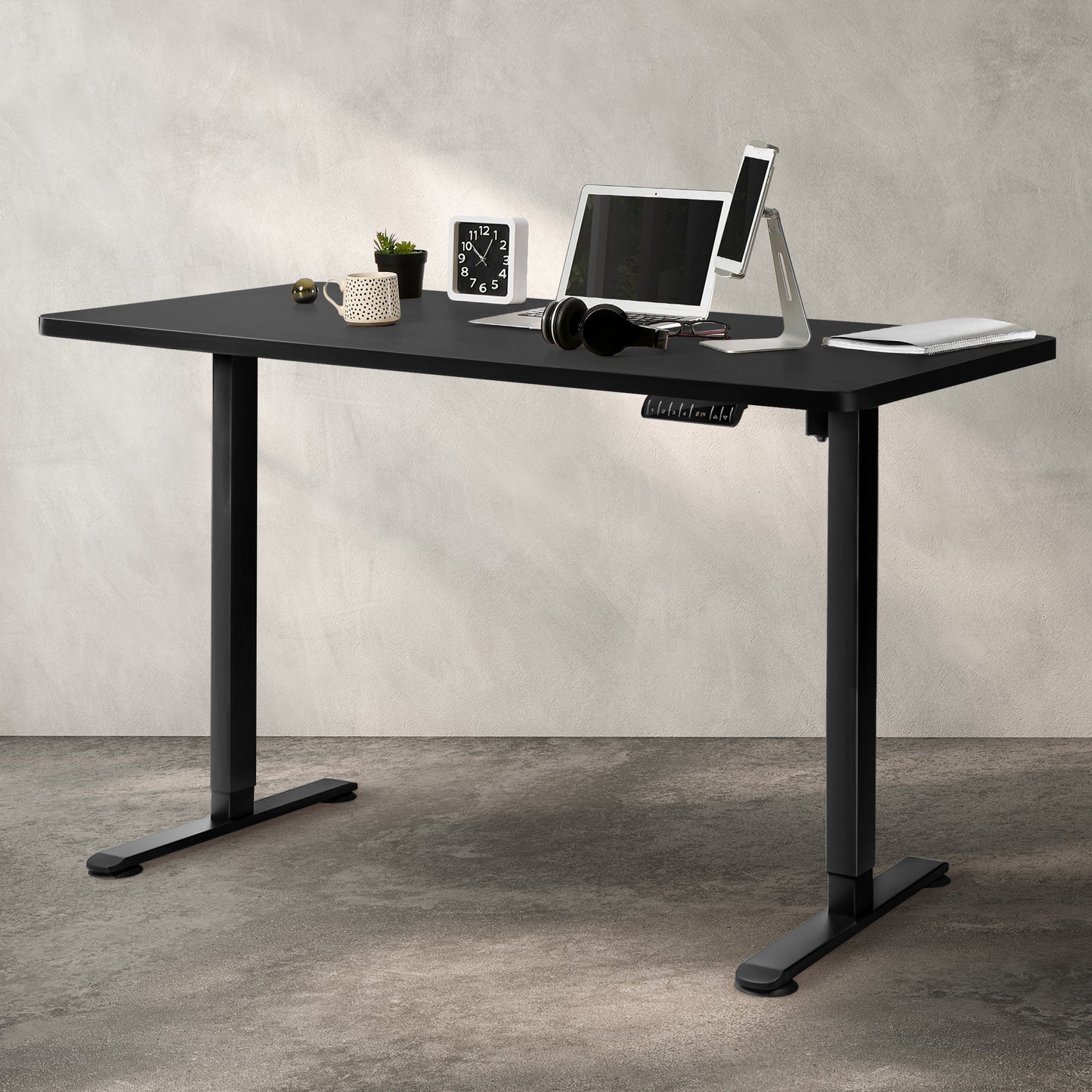 Justus 120cm Single Motor Electric Sit & Stand Desk